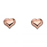 Emily Rose Gold Heart Studs (LSE0151)