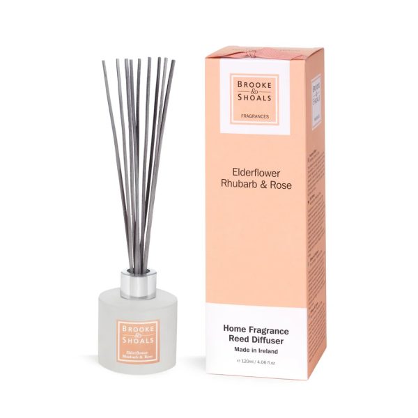 Brooke and Shoals Fragrance Diffuser - Elderflower, Rhubarb and Rose