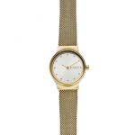 Freja Gold-Tone Steel-Mesh Watch (SKW2717)