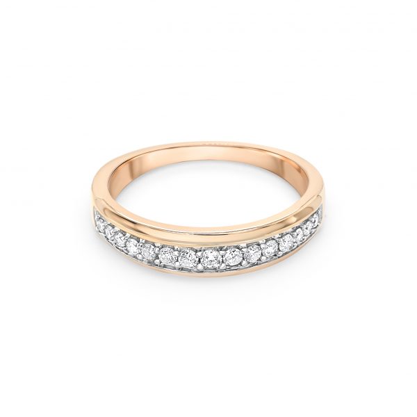 9ct Yellow Gold Diamond Eternity Ring