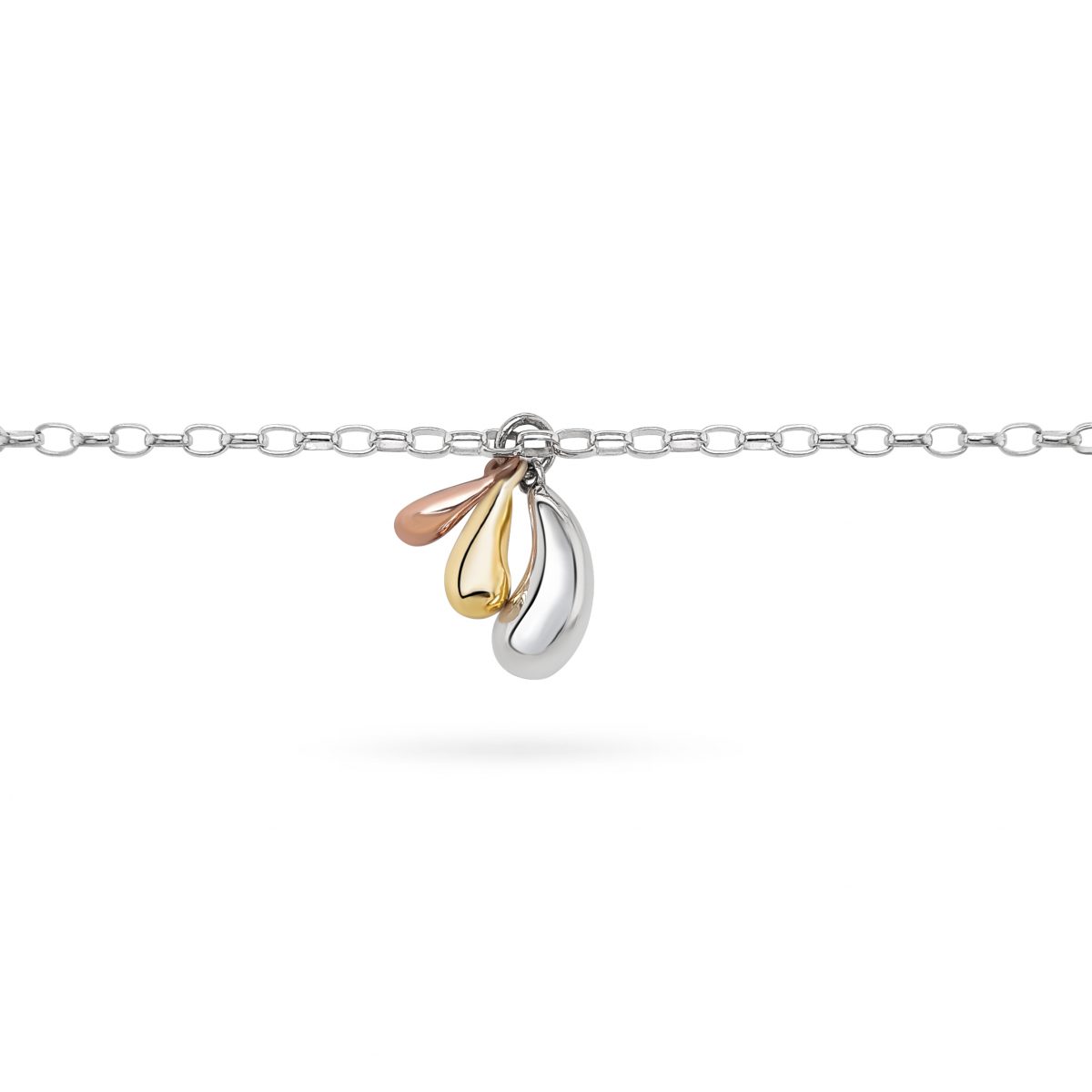 Cathal Barber Goldsmith Droplets Bracelet in Silver and Gold