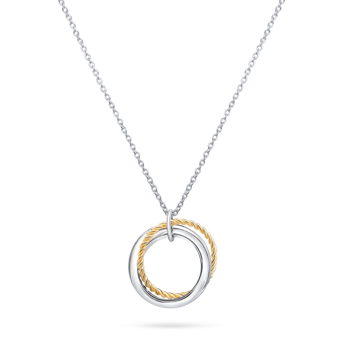 Cathal Barber Goldsmith Trilogy Pendant in Silver and Gold