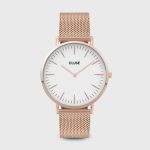 Cluse Boho Chic Mesh White and Rose Gold Colour (CW0101201001)