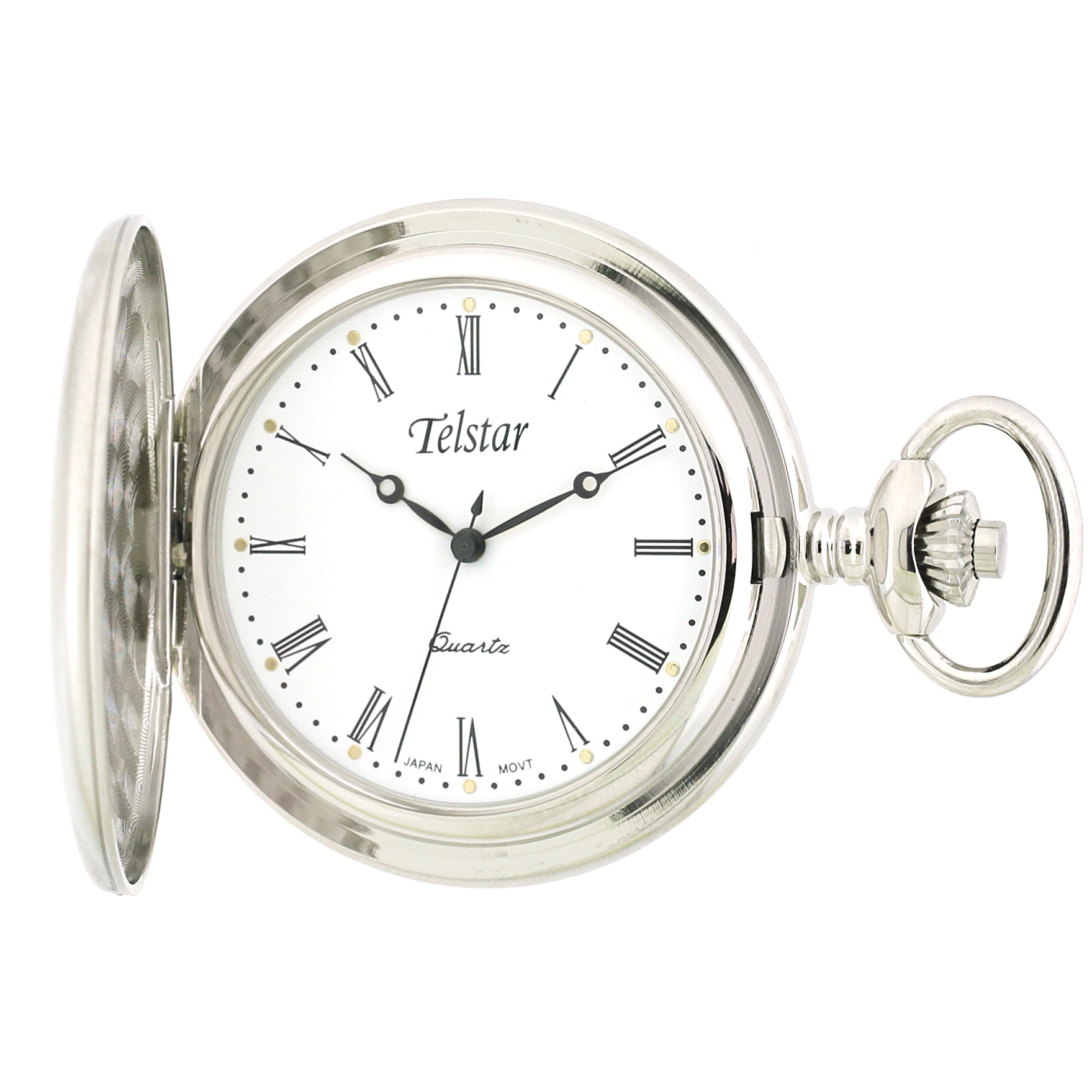 Mens silver sale pocket watch