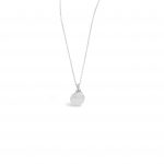 Absolute Silver Birthstone Disc Pendant - June (SP200JUN)