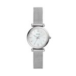 Fossil Carlie Mini Three-Hand Stainless Steel Watch (ES4432)