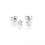 Newbridge Silverware Silver Plated Star Stud Earrings (E018SR)