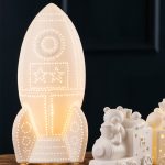 Belleek Living Rocket Luminaire (9348)