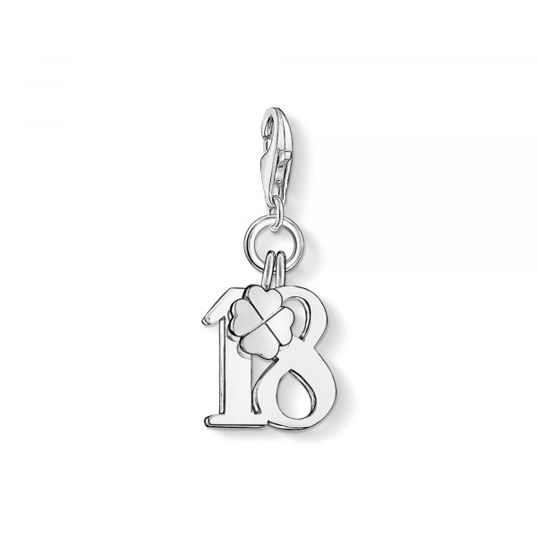 Thomas Sabo Number 18 Charm (0473-001-12)