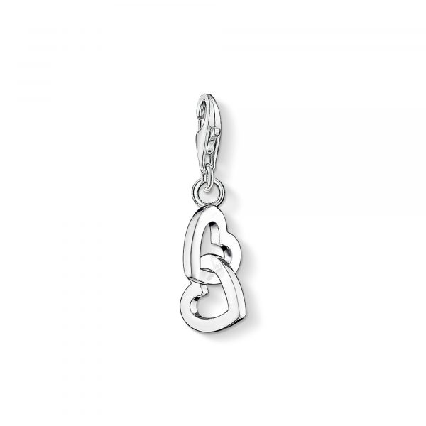 Thomas Sabo Intertwined Hearts Charm (0773-001-12)