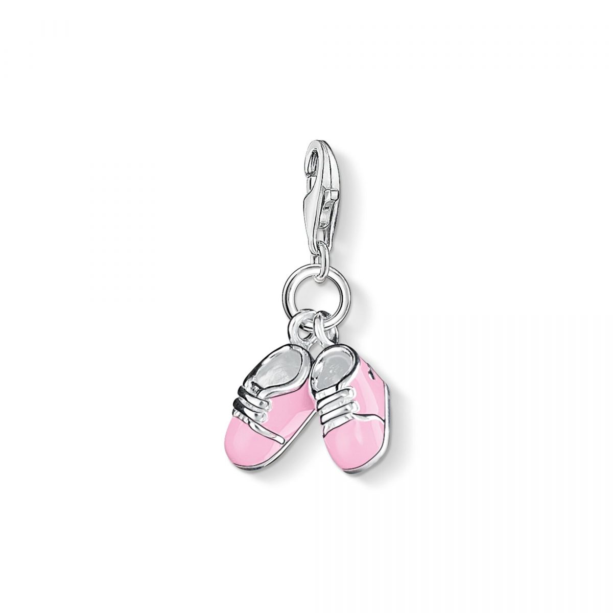 Thomas Sabo Pink Baby Shoes Charm (0820-007-9)