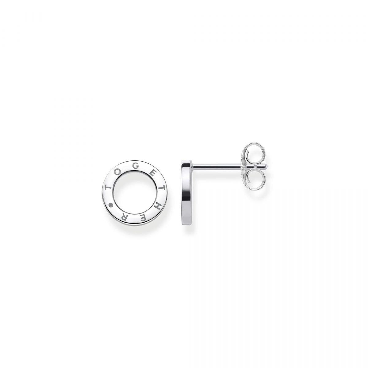 Thomas Sabo 'Together' Circle Ear Studs (H1964-001-12)