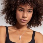 Thomas Sabo Cuboid Necklace in Silver (KE1907-001-21-L45V)