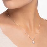 Thomas Sabo Pavé Star Necklace in Silver (KE2052-051-14-L45V)