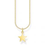 Thomas Sabo Star Necklace in Gold (KE2053-413-39-L45V)