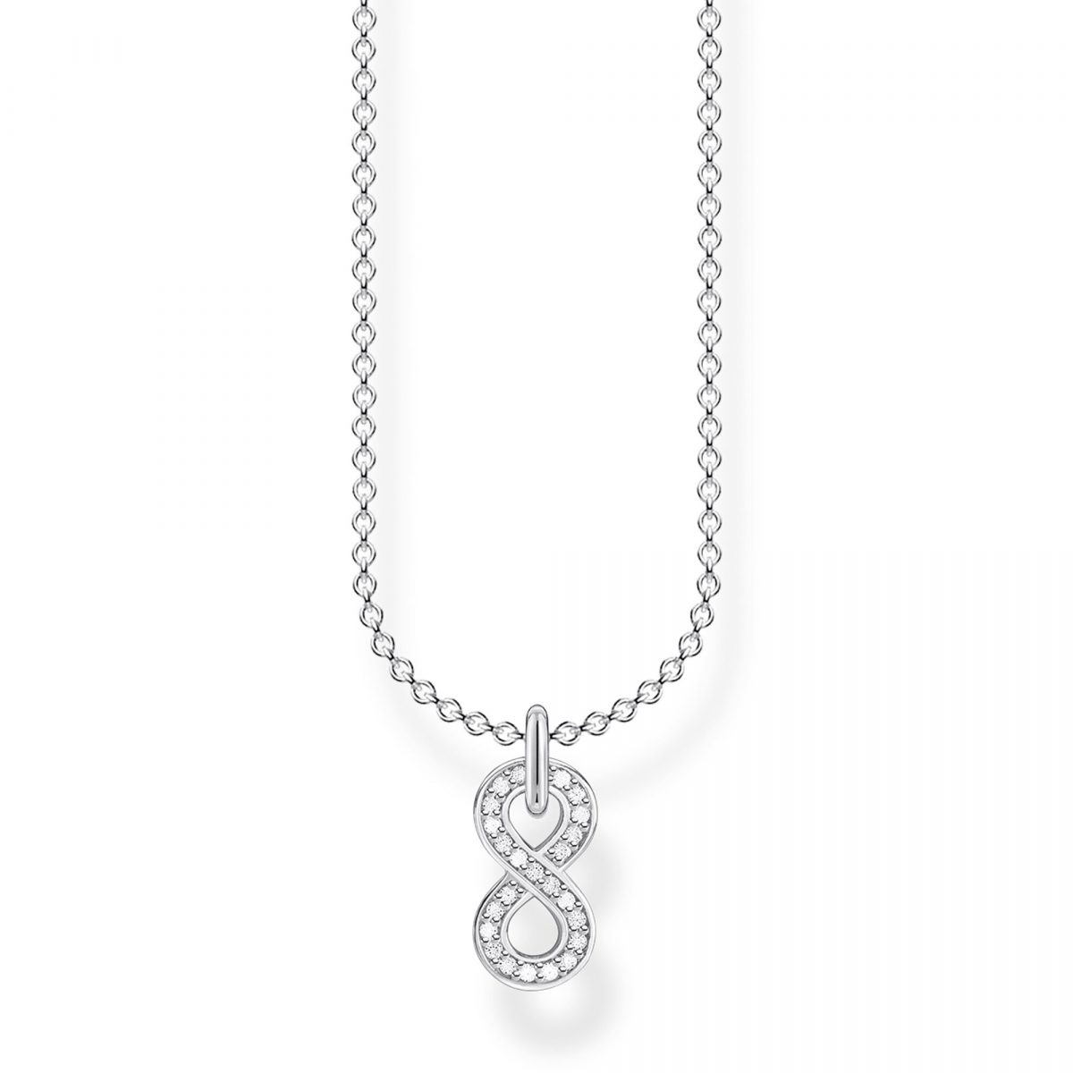 Thomas Sabo Infinity Necklace in Silver (KE2067-051-14-L45V)