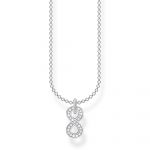 Thomas Sabo Infinity Necklace in Silver (KE2067-051-14-L45V)