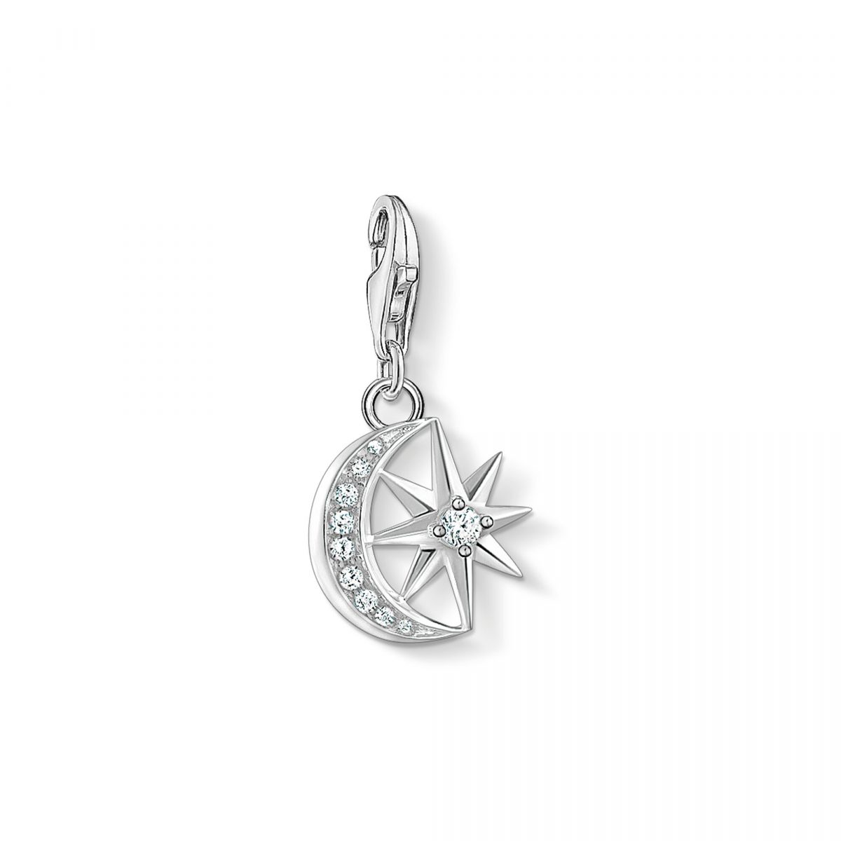 Thomas Sabo Moon and Star Charm (1794-051-14)