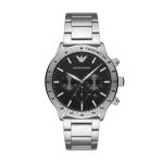 Emporio Armani Mens Stainless Steel Chronograph Watch (AR11241)