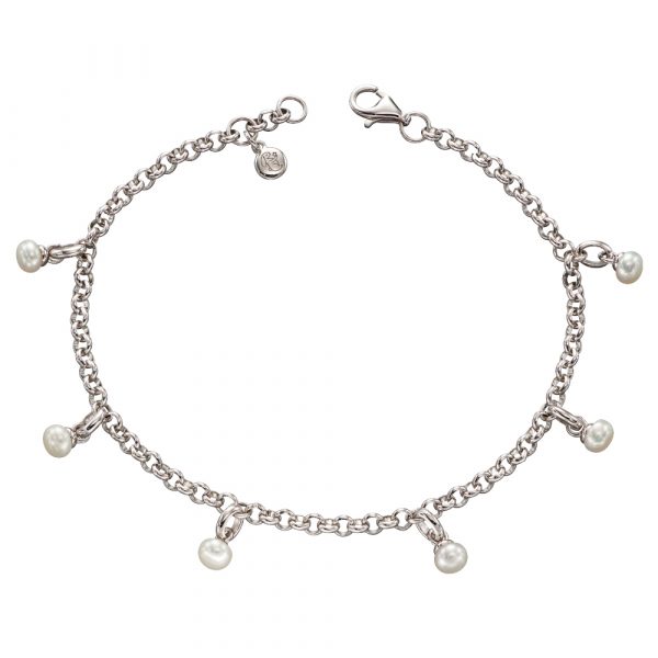 Little Star Remi Fresh Water Pearl Charm Bracelet (LSB0315)