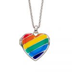 Little Star Bryony Sterling Silver Rainbow Locket (LSN0339)