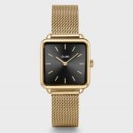 Cluse La Tétragone Mesh Black and Gold Colour (CW10308)