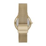 Skagen Freja Two-Hand Gold Stainless Steel Mesh Watch (SKW3027)