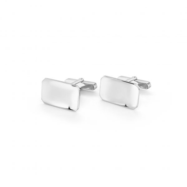 Cathal Barber Goldsmith Silver Square Cufflinks