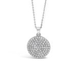 Absolute Kids Silver Pavé Necklace (HCP202)