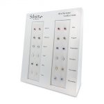 Absolute Jewellery Sterling Silver Birthstone Circle Earrings - June (SE200JUN)