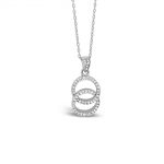 Absolute Jewellery Sterling Silver Circles Pendant (SP109SL)