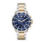 Emporio Armani Diver Two-Tone Stainless Steel Watch (AR11362)