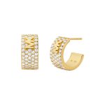 Michael Kors Gold Plated Sterling Silver Premium Earrings (MKC1553AN710)