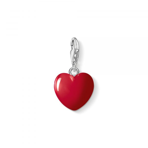 Thomas Sabo Red Heart Charm (0016-007-10)