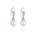 Newbridge Silverware Clip on Earrings with Pearl Drop (ER540)