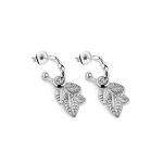 Newbridge Silverware Small Leaf Earrings (ER710)