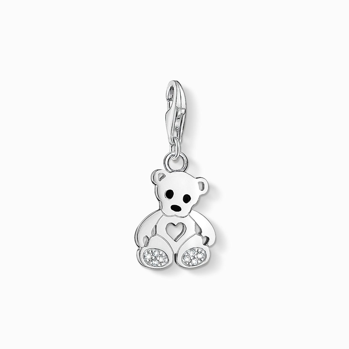 Thomas Sabo Teddy Bear With Heart Charm (1119-041-14)