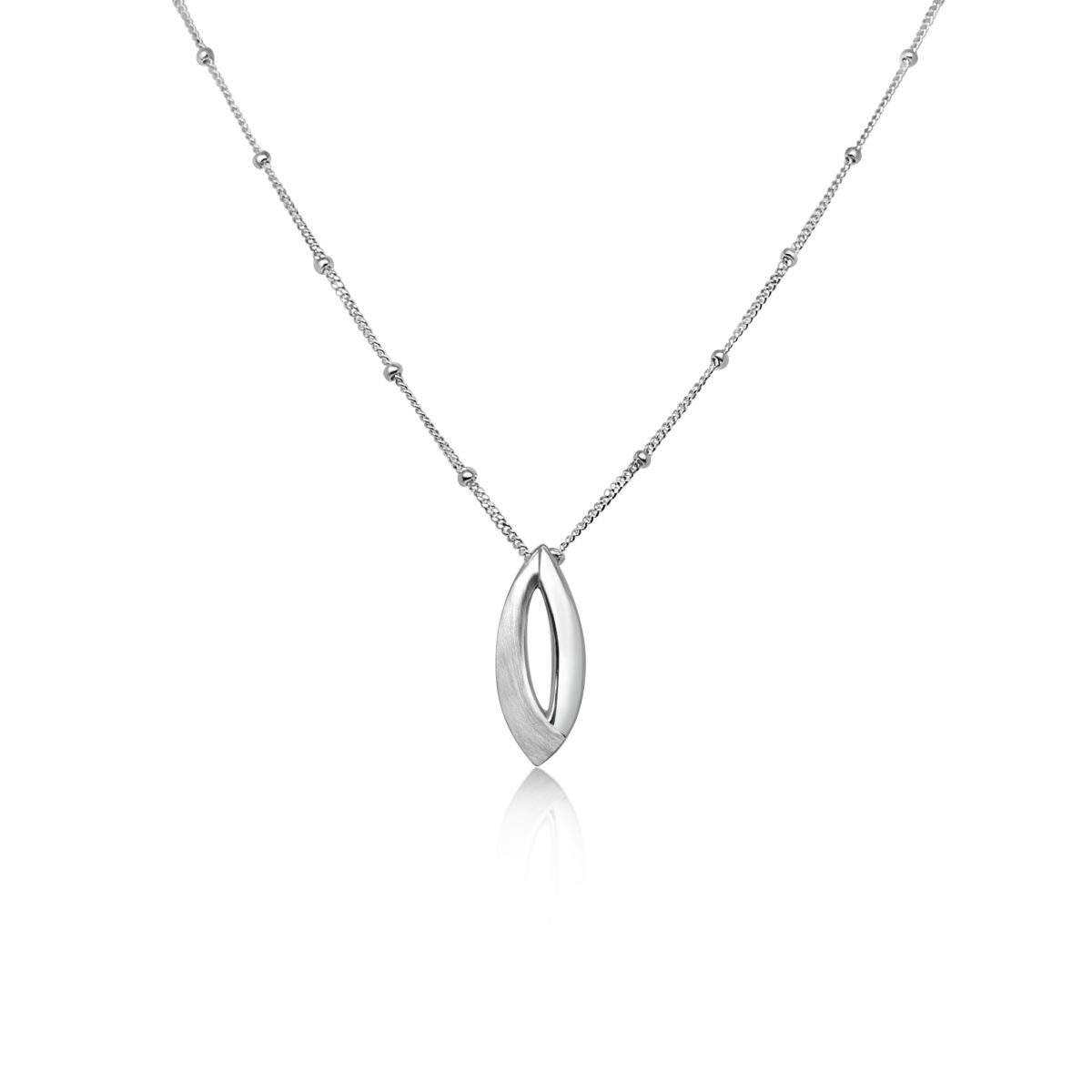 Cathal Barber Goldsmith Sterling Silver Mini Navette