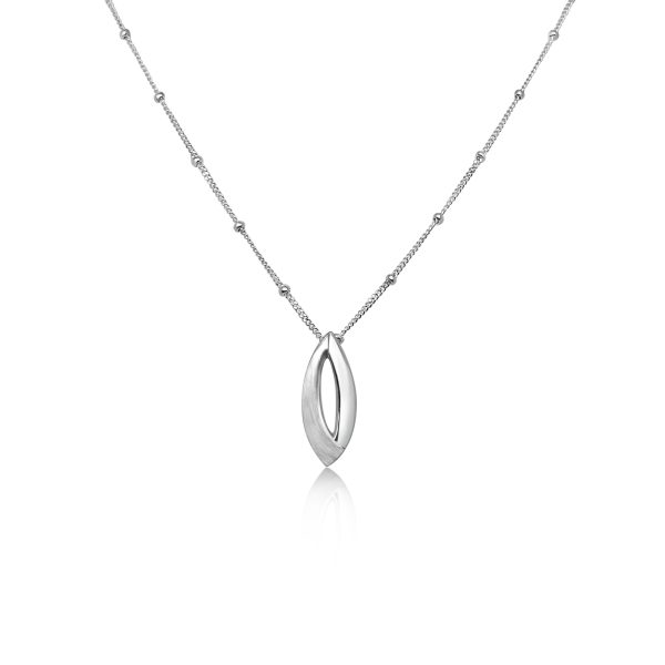 Cathal Barber Goldsmith Sterling Silver Mini Navette