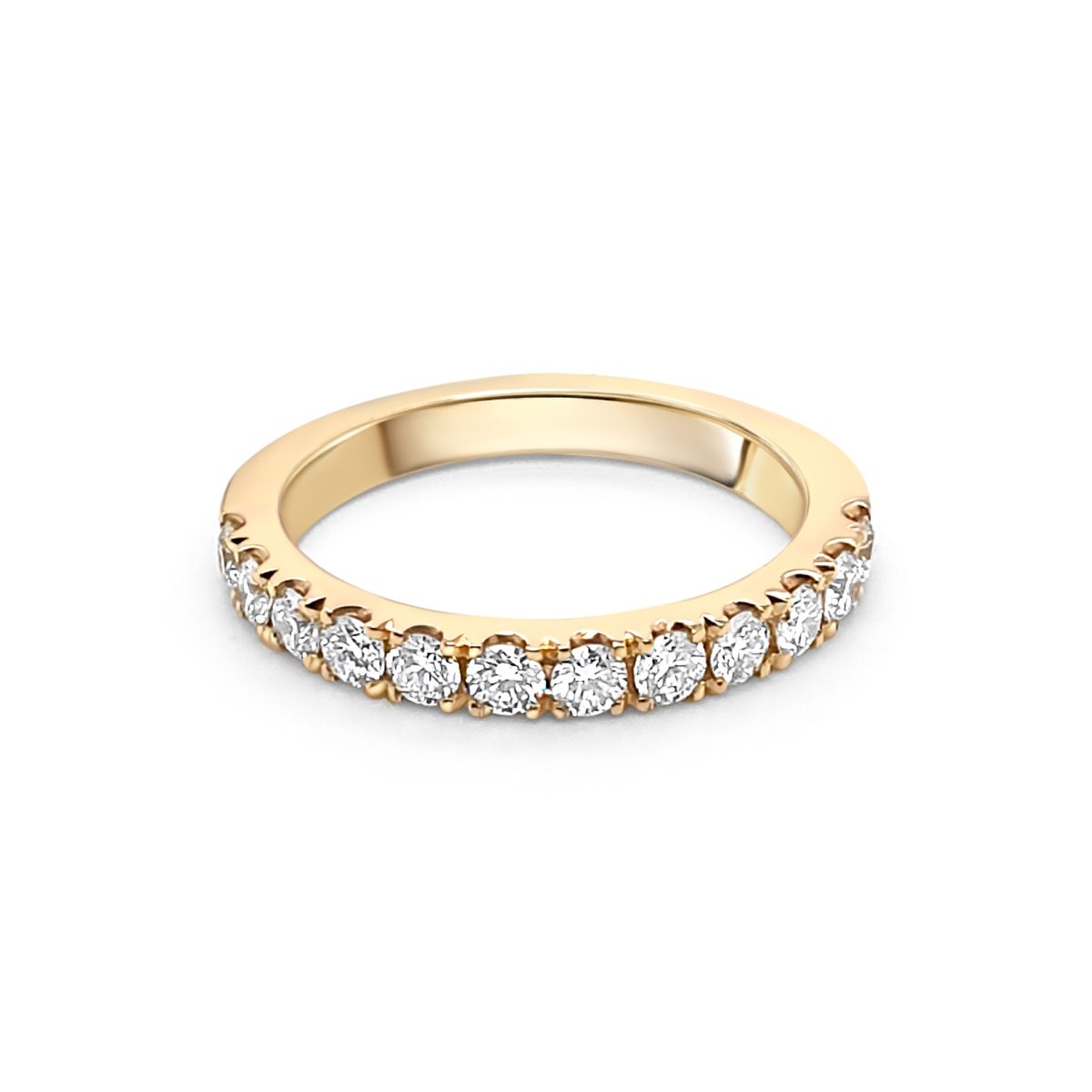 Cathal Barber Goldsmith 18ct Yellow Gold Eternity Ring