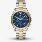 Armani Paolo Blue Chronograph Watch (AR11579)