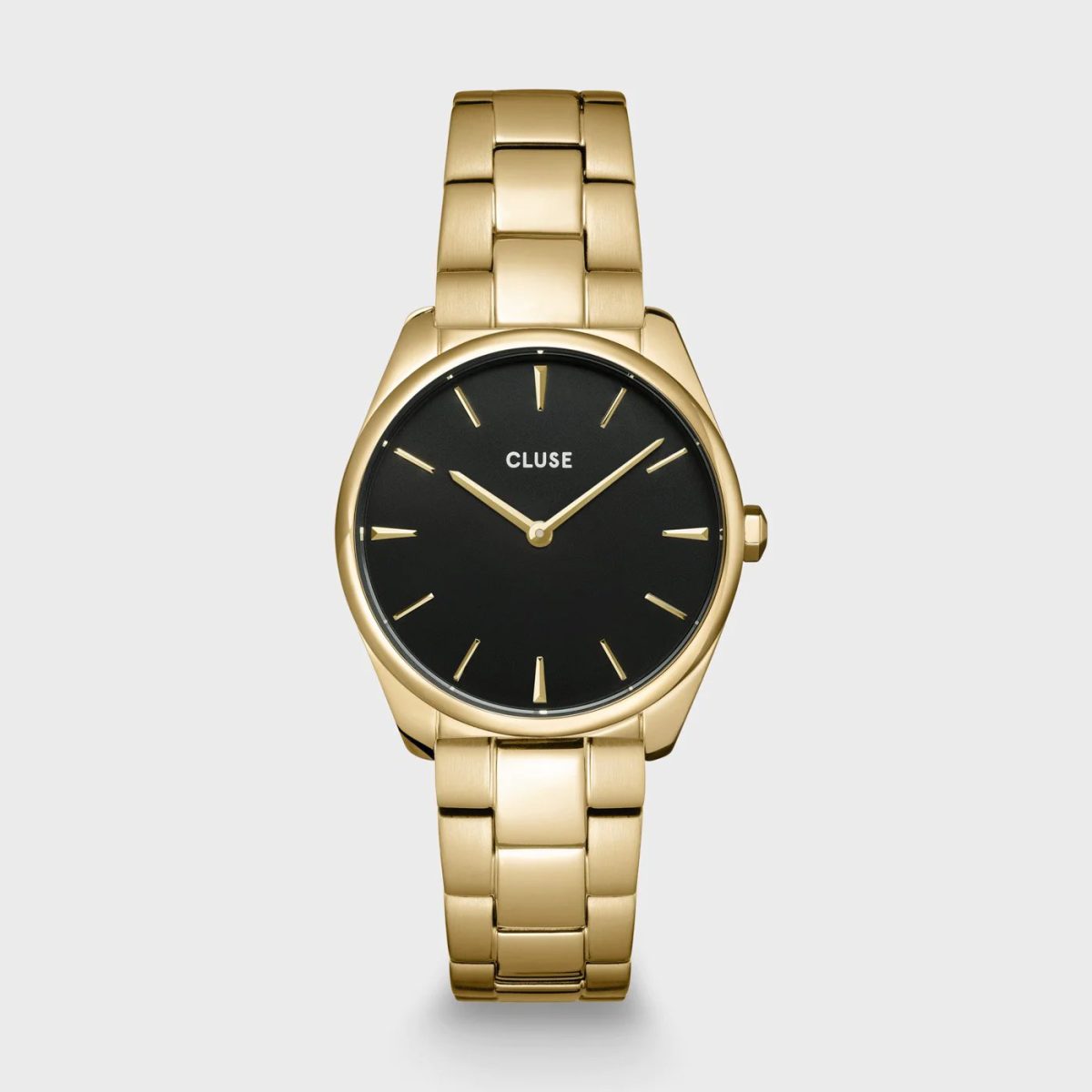 Cluse Féroce Petite Steel Black, Gold Colour (CW11208)