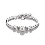 Newbridge Cubic Zirconia & Pearl Bracelet (VGK446)