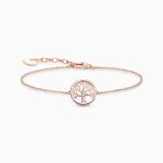 Thomas Sabo Bracelet Tree of Love Rose (A1828-416-14-L19V)