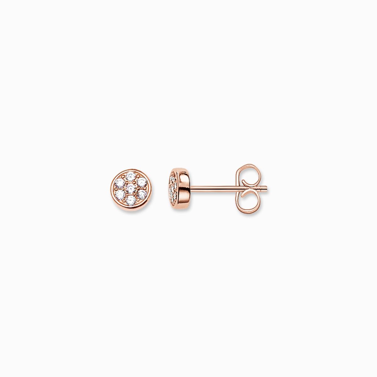 Thomas Sabo Ear studs sparkling circles (H1848-416-14)