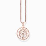 Thomas Sabo Necklace Tree of love rose gold (KE2148-416-14-L45V)