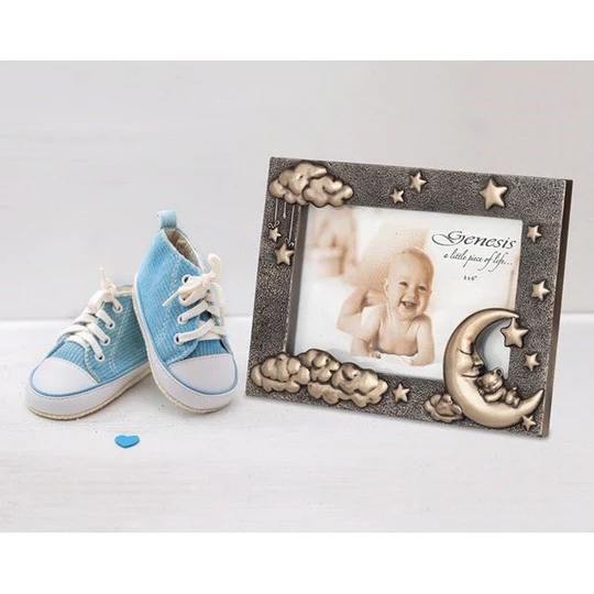 Genesis Moon and Teddy Picture Frame (SS025)