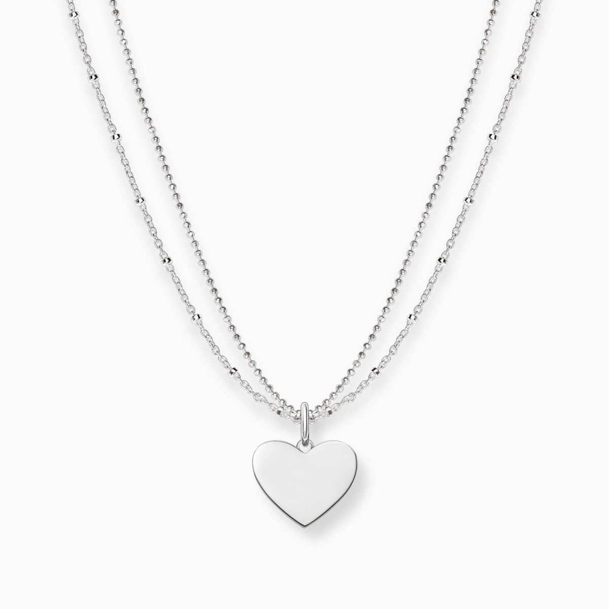 Thomas Sabo Necklace heart silver (LBKE0004-001-12-L45V)