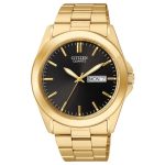 Citizen Analog Display Japanese Quartz Gold Watch (BF0582-51F)