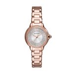 Armani Three-Hand Rose Gold-Tone Stainless Steel Watch (AR11633)